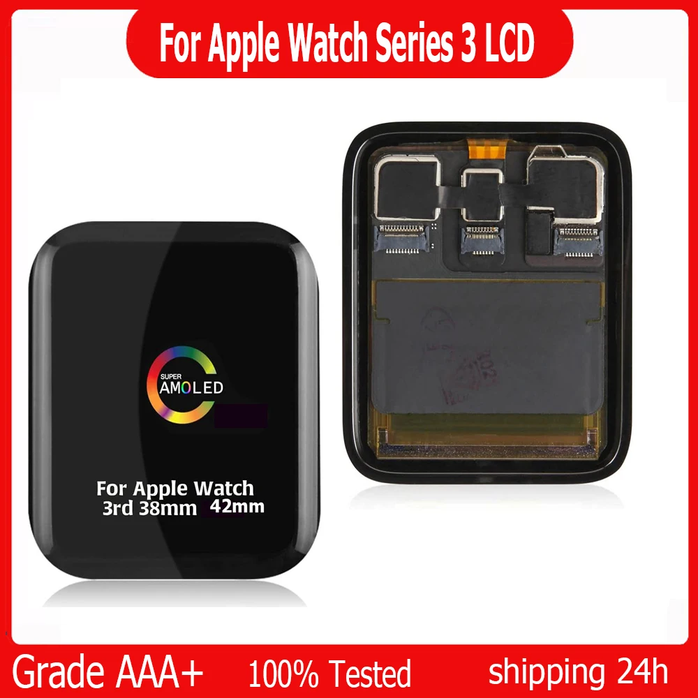 OLED For Apple Watch Series 3 GPS LCD For iWatch Series 3 Cellular 38mm 42mm LCD Display Touch Screen Digitizer Assembly