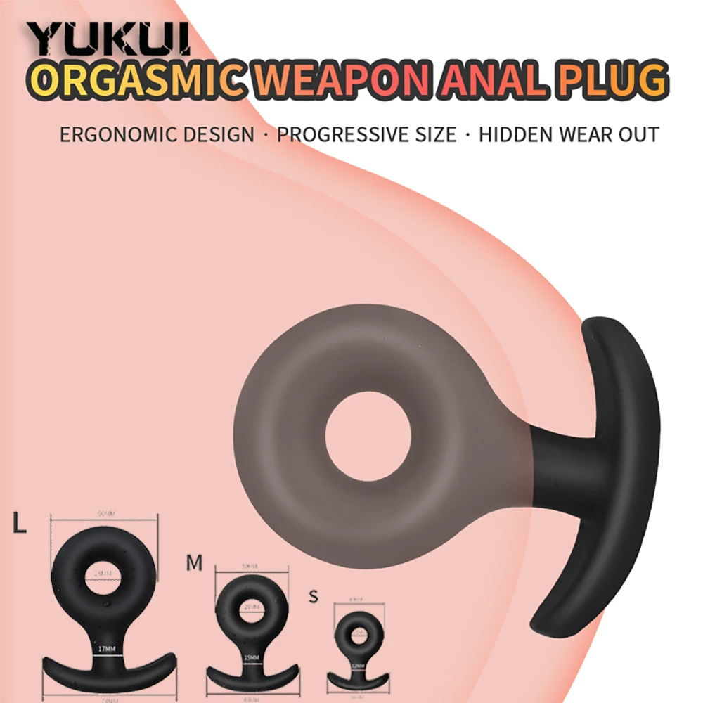 Plug anal en silicone G-Spot pour femme, jouets sexuels pour couple, massage du vagin gay, masturbation féminine, fournitures pour adultes de 18 ans