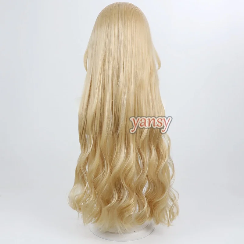 Yansywig Synthetic Hair Luciana Rutleberg Cosplay Wigs Heroine? Saint? No, I'm an All-Works Maid 80cm Blonde Wig Heat Resistant 5