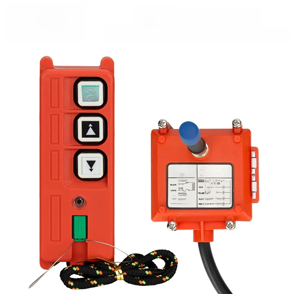F21-2S télécommande industrielle sans fil palan électrique télécommande enroulement moteur sablage commutateurs UHF 433 mhz 3 boutons