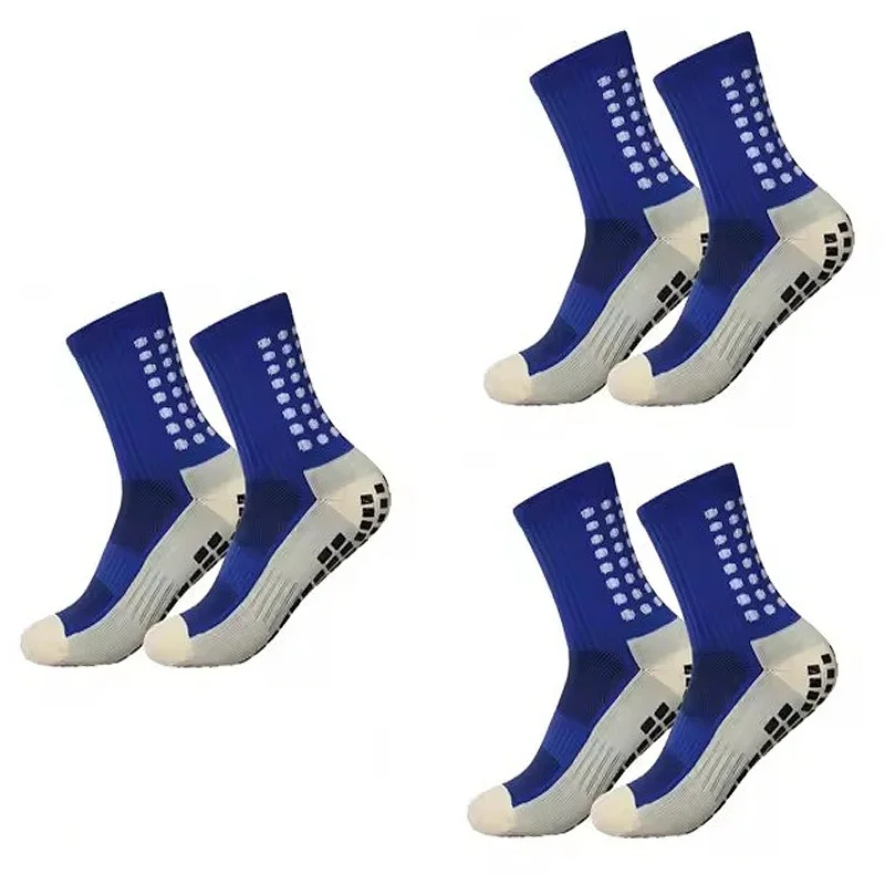 AliExpress Lotank 3 Pairs of New Men's Football Socks Sports Bike Grabbing Socks Anti Slip Grabbing Pads Football Basketball Sports Socks