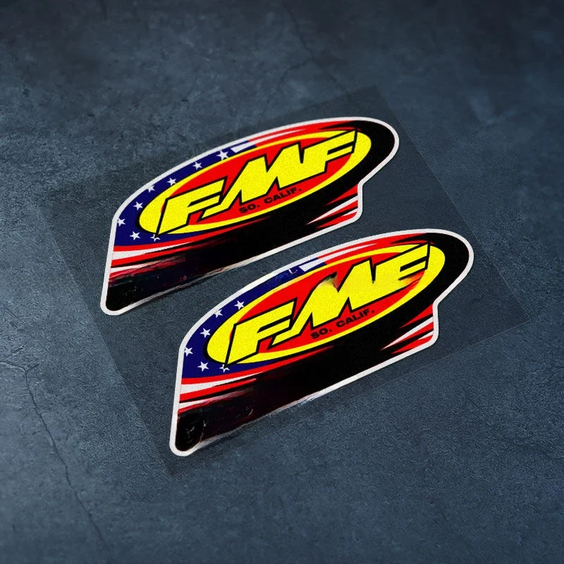 AliExpress For GP Sponsor FMF POWERCORE2 Motor Bike Helmet Auto Body Decals Decoration Car Styling PVC Stickers