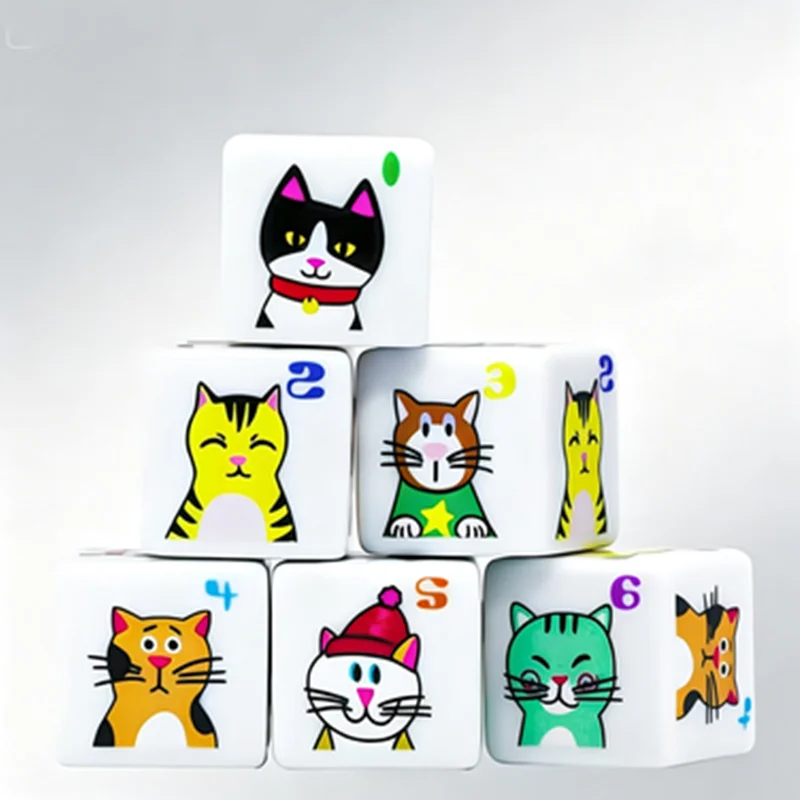 Набор игральных костей Cat D6, – обзор и цена Board Game Dungeons And Dragons