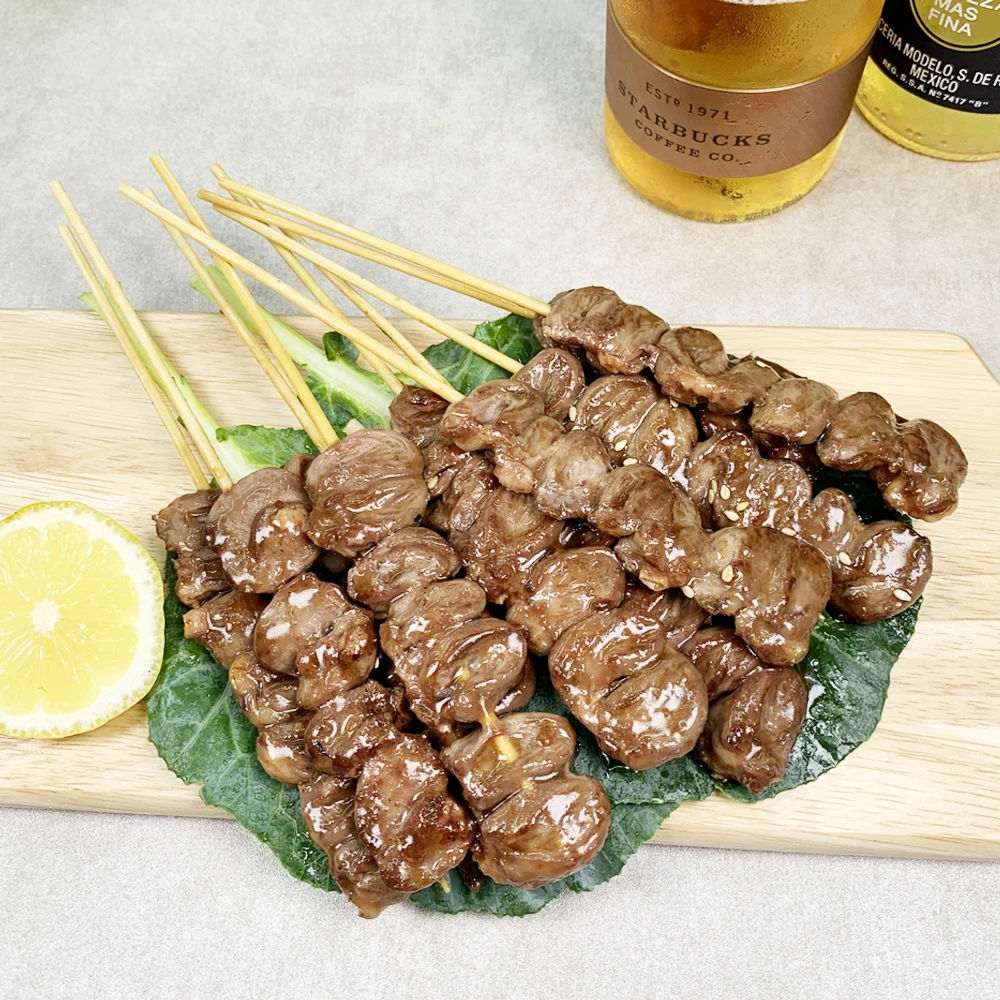 고우하 숯불용 염통 닭꼬치 200g(10꼬치*2팩) 국내산 닭 캠핑 안주 바베큐 구이 캠핑 밀키트
