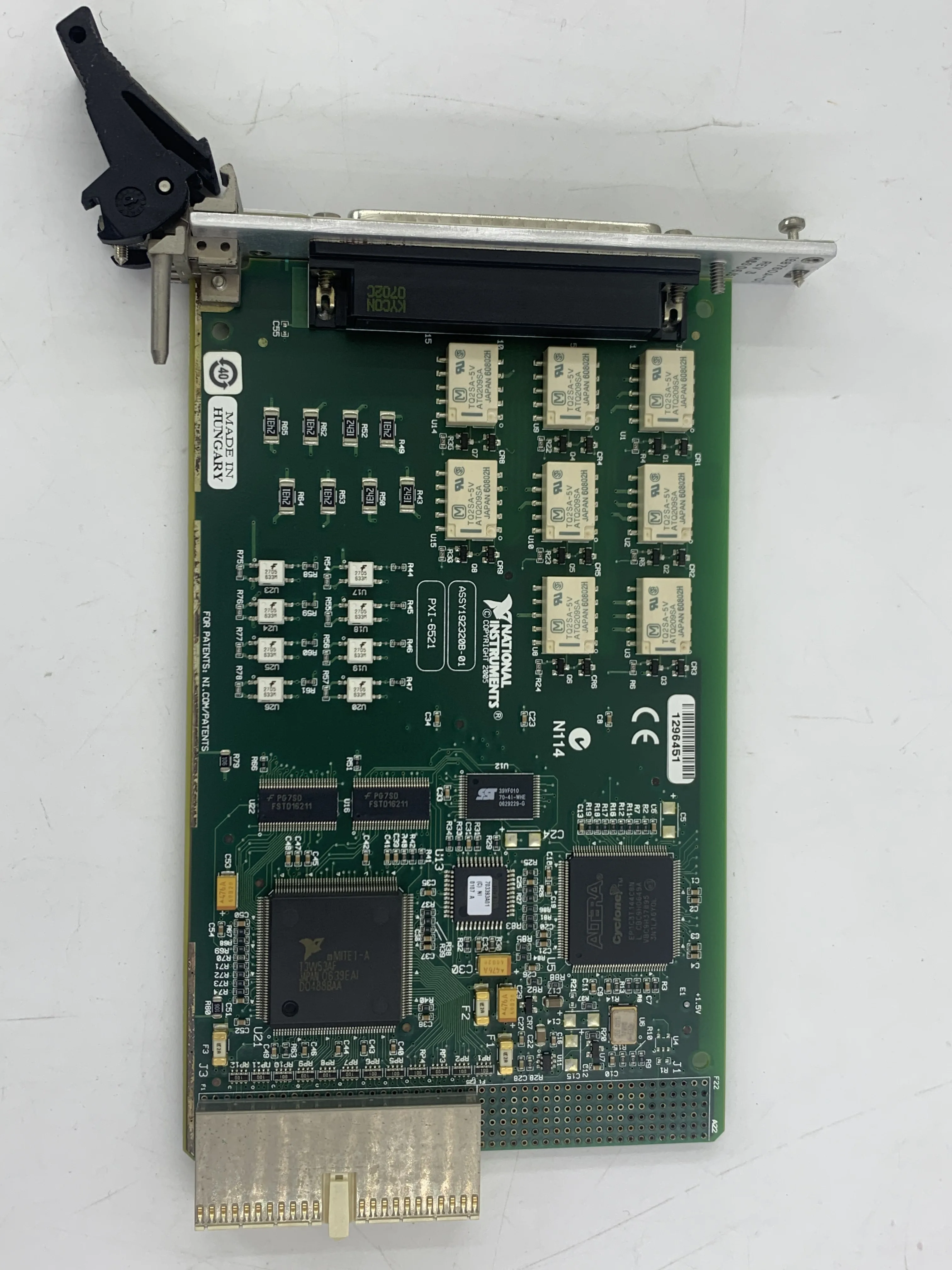 1PCS National Instruments NI PXI-6521 Digital I/O Module 779313-01
