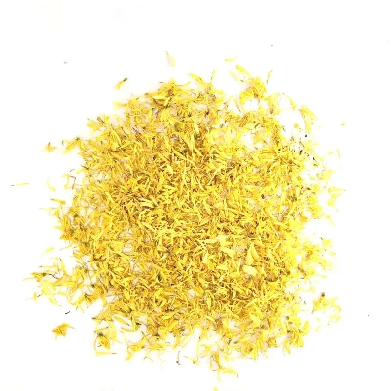 Pétales de chrysanthème jaune, confettis de table pour mariage et fête, accessoires de bricolage bionickel ables en résine Regina, 5 g/sac
