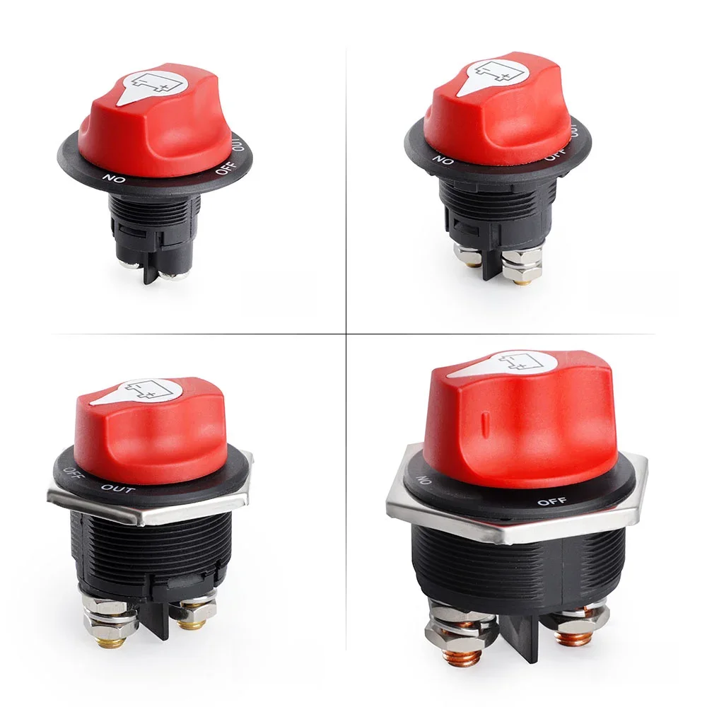 Dc 12v 50a 100a 200a 300a interruptor de bateria de rally de carro desconexo isolador de energia kit