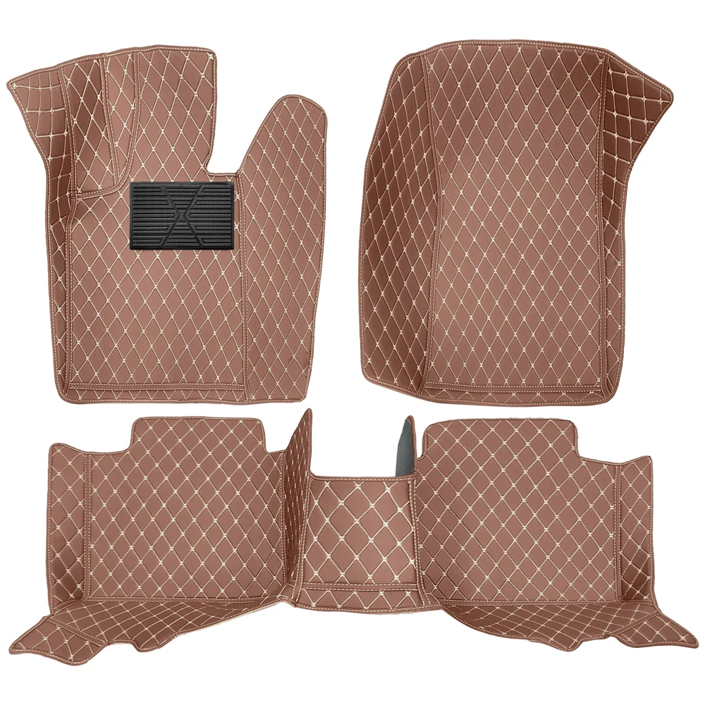 

Автомобильные коврики из искусственной кожи для Toyota Tundra 2000-2006, ковры, подушечки для ног, аксессуары