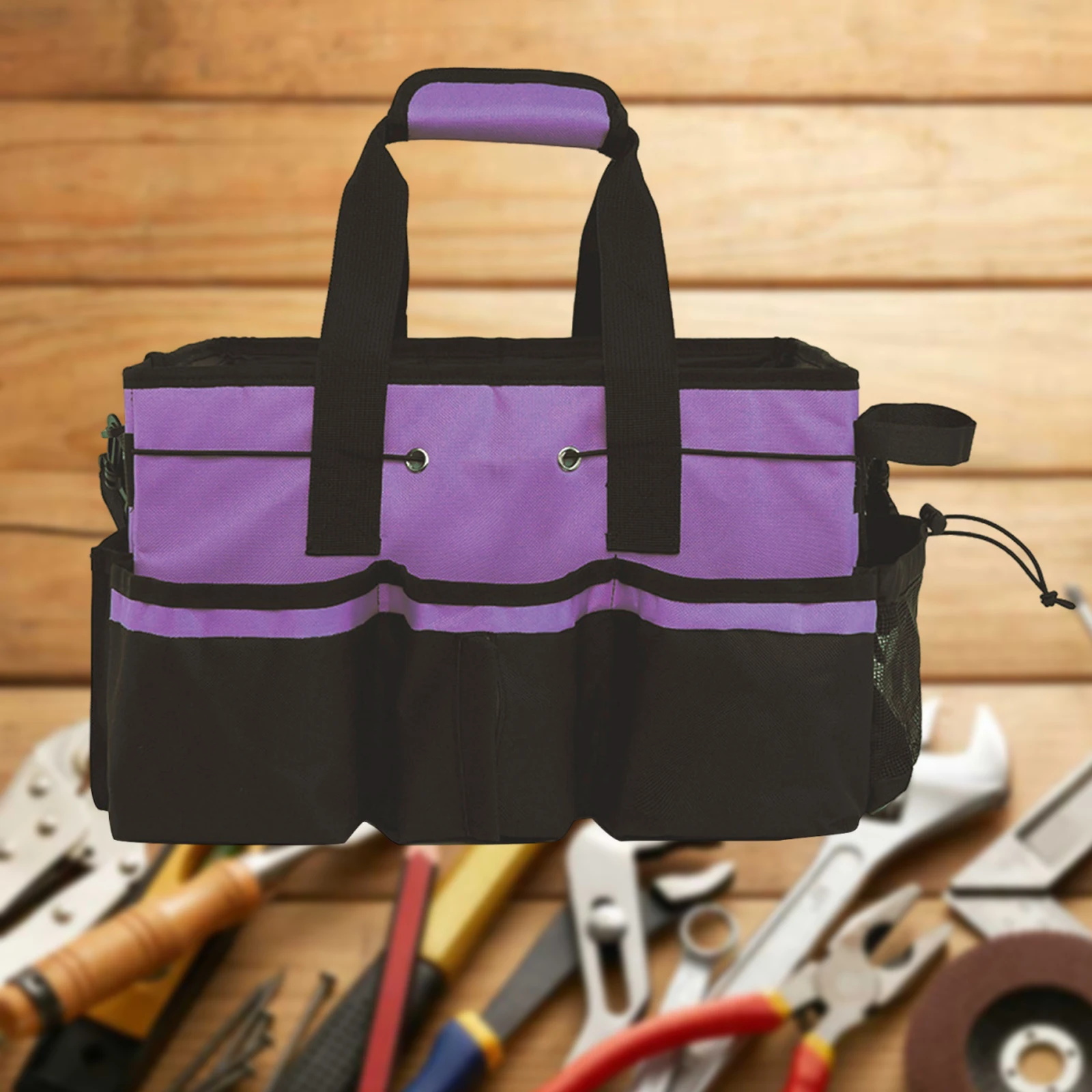 

Cleaning Supplies Storage Bag for Housekeeping Work Construction Worker Home Wearable Cleaning Container Organizer Bag Straps