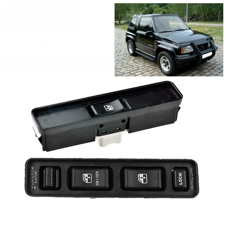 Elektryczny przełącznik do okna podnośnik szyby Regulator przycisk dla Suzuki Vitara Cabrio 1988-1998 37990-60A00 37995-60A0 0 części zapasowe do samochodów — zdjęcie 2