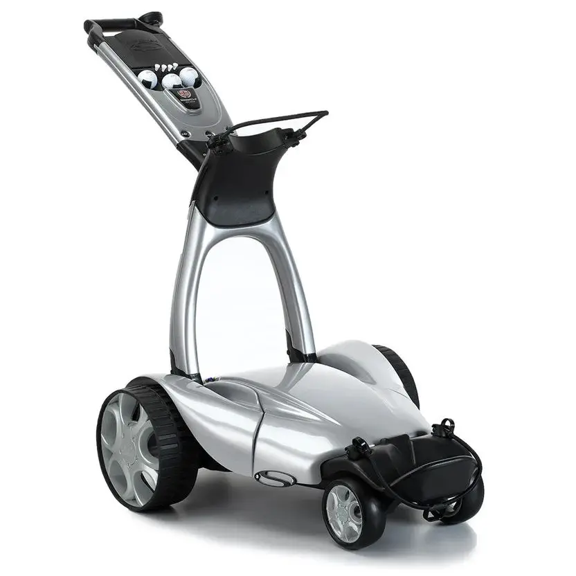 Stewart Golf X9 ใหม่ล่าสุด ติดตามรถเข็นไฟฟ้าพร้อมรีโมทคอนโทรลและอุปกรณ์เสริมแบตเตอรี่เสริมครบชุด