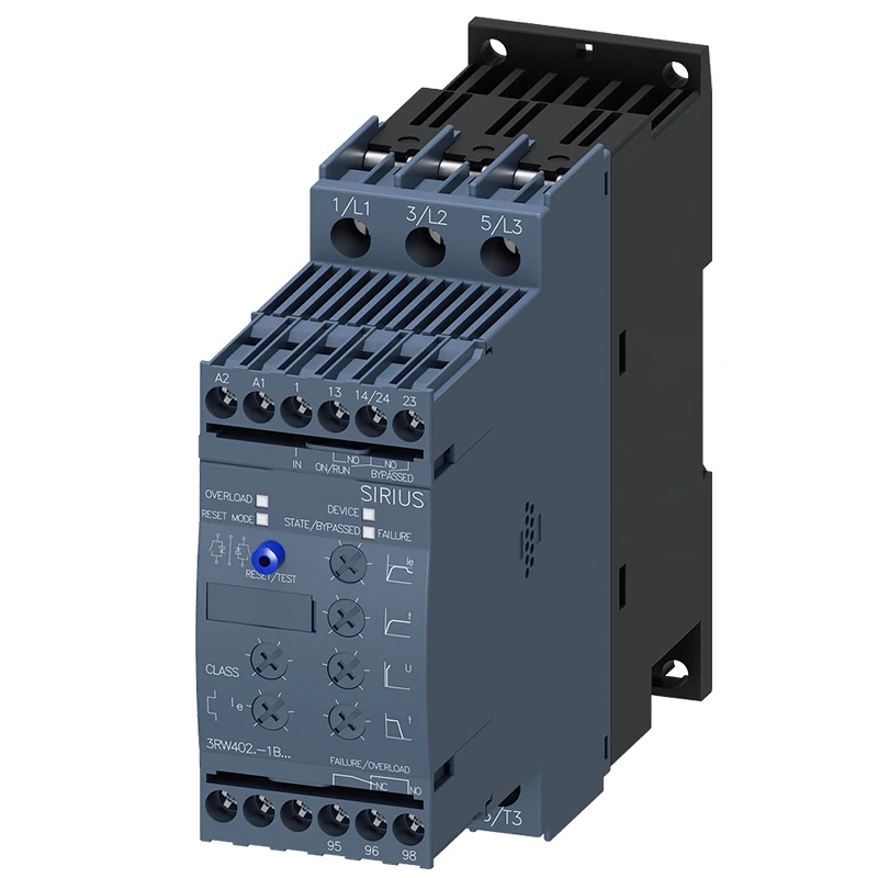 100% новый оригинальный прибор для плавного пуска 3RW4024-1BB04 в наличии, гарантия 1 год