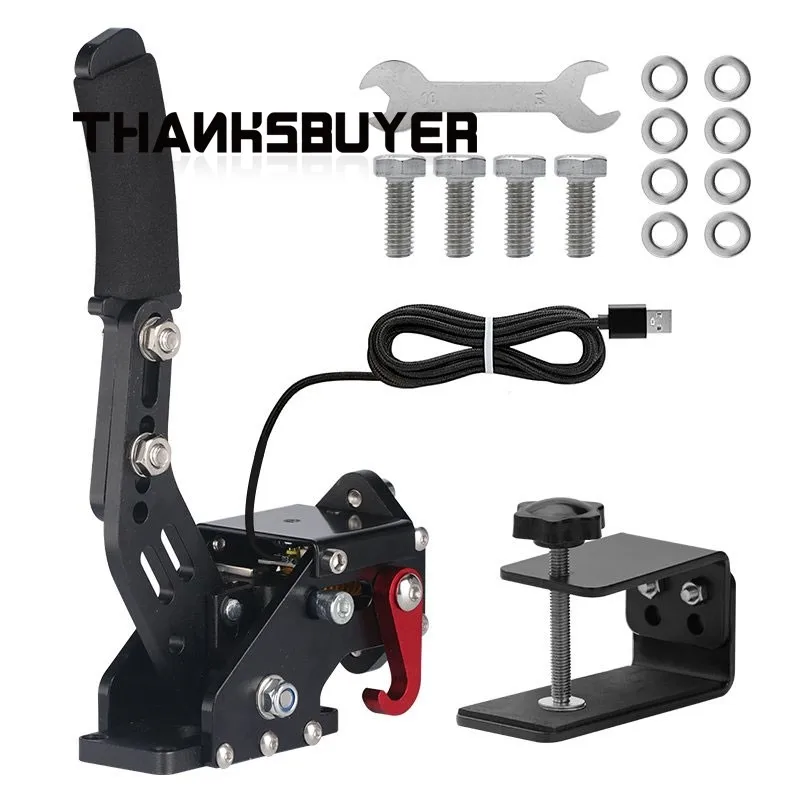 Simplayer USB Handbrake Racing Handbrake with Handbrake Mount  Adapter Board for Logitech G29 Thrustmaster T300