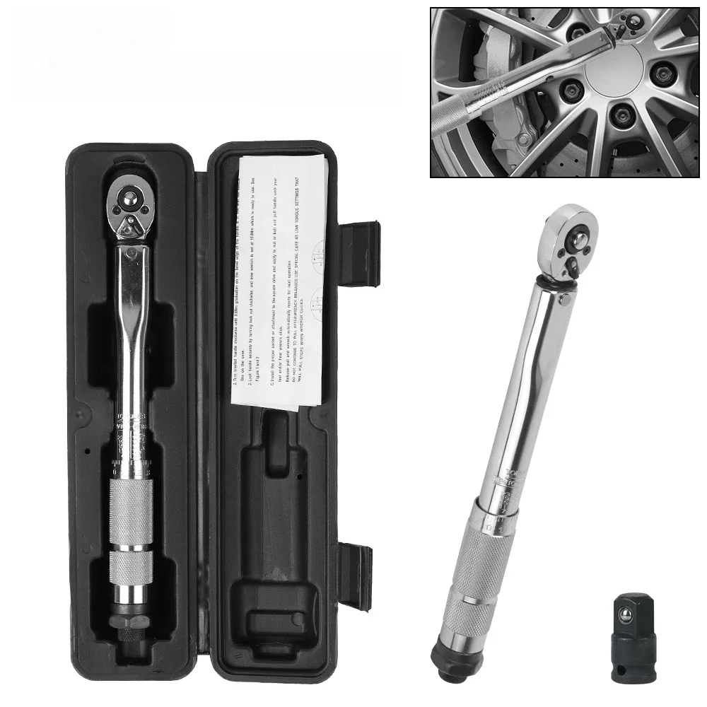 AliExpress NICEYARD Professional Adjustable Torque Wrench Spanner Hand Tool 5-25N.m Micrometer 1/4'' Drive For Car Bicycle Motorbike Use