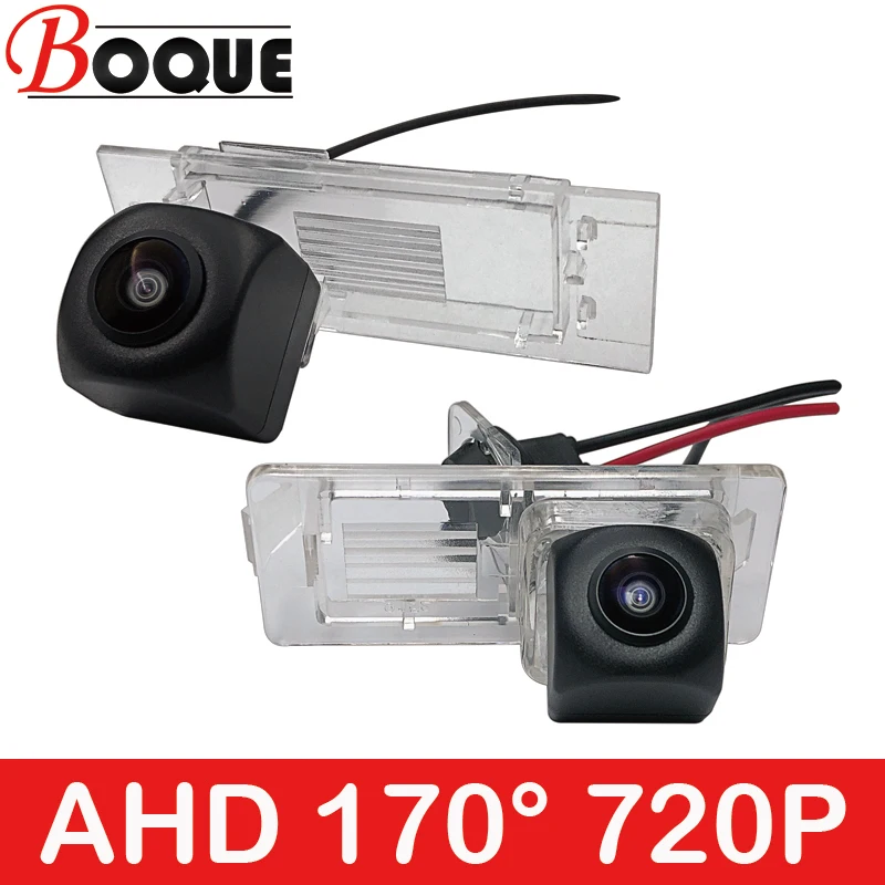 BOQUE 170 Degree 1280x720P HD AHD Car Vehicle Rear View Reverse Camera For Renault Euro Clio 3 4 Logan 2 Lutecia Megane II III