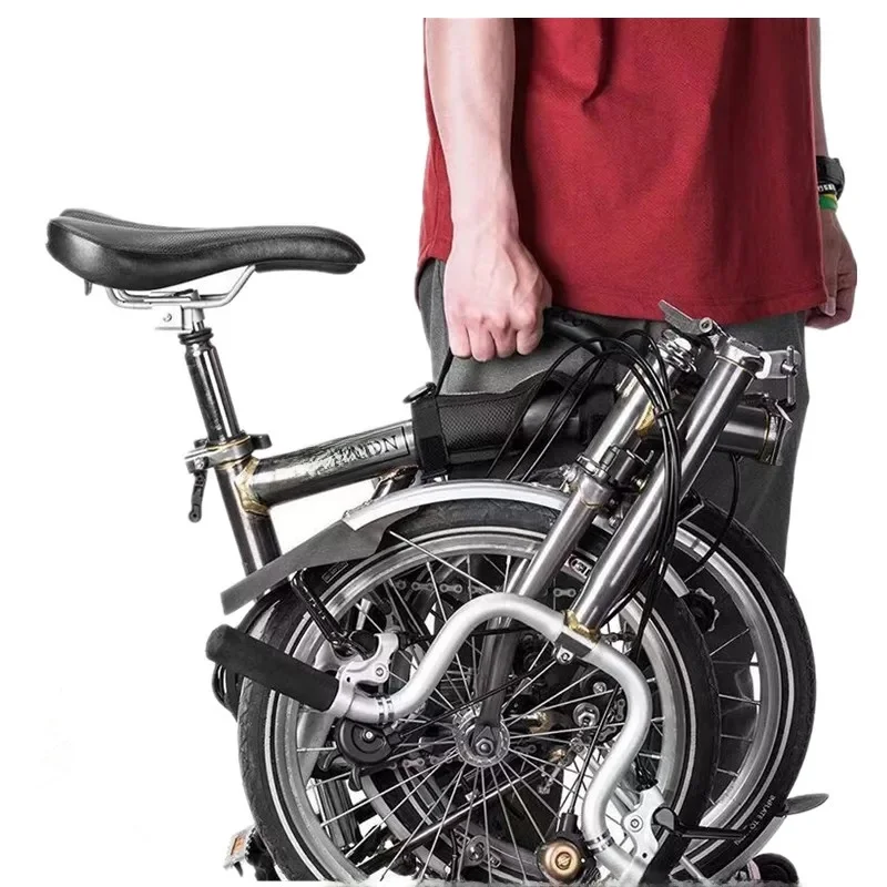 AliExpress NONE 1pc Folding Scooter Hand Carrying Shoulder Strap For brampton folding bike frame holder Carrying Strap