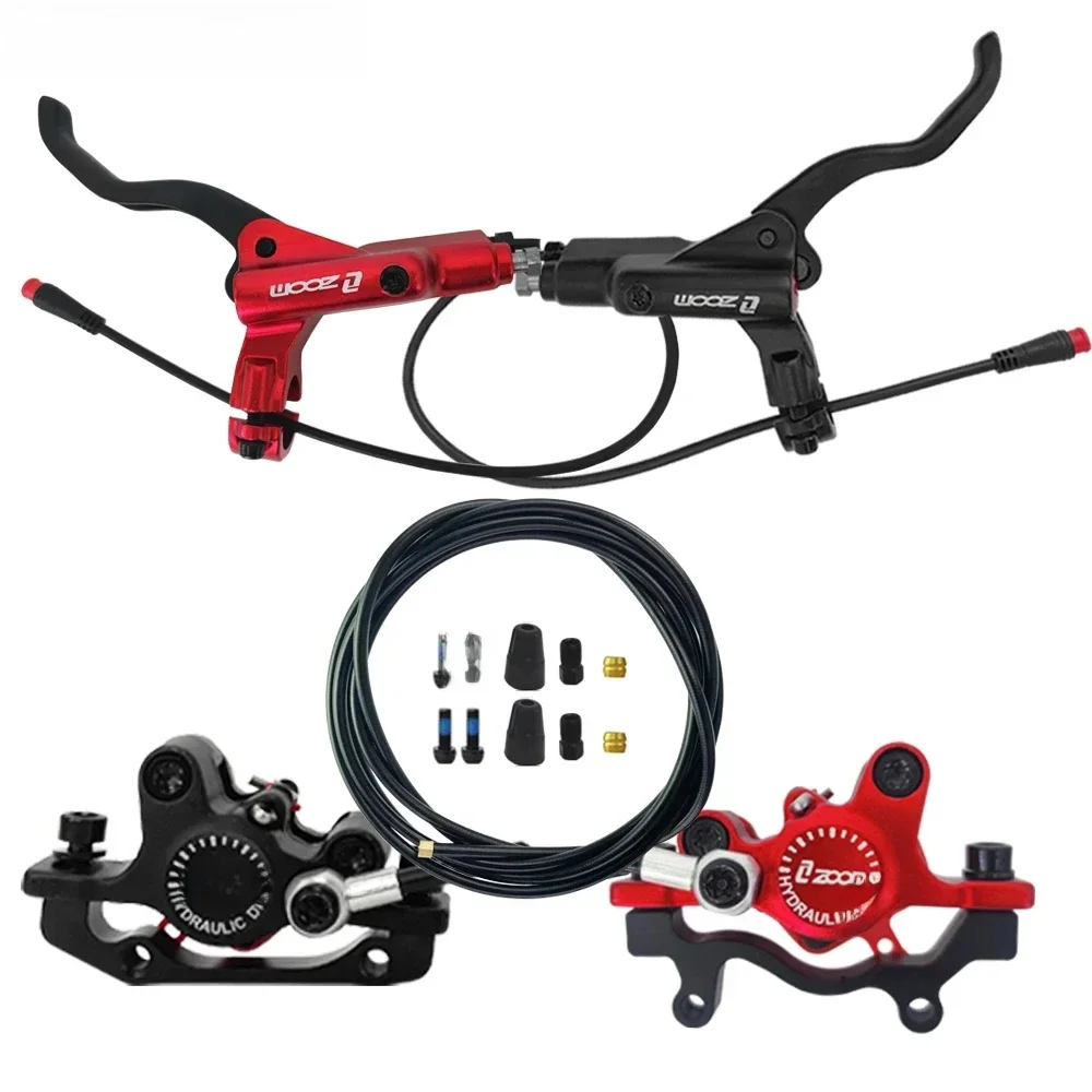 AliExpress NONE ZOOM Bike Electric Scooter Power Off Control Oil Hydraulic Disc Brake Caliper 2200 1200mm for Zero 10X 11X KUGOO G Booster G1