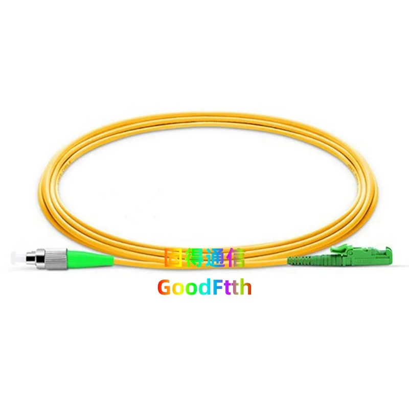 

Patch Cord E2000/APC-FC/APC FC/APC-E2000/APC SM Simplex 1m 2m 3m 4m 5m 6m 7m 8m 10m 15m GoodFtth