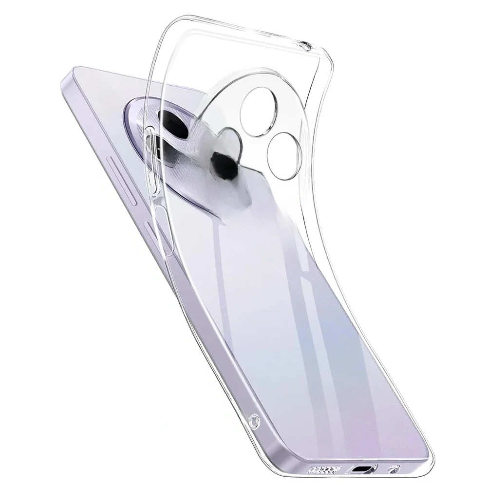 Coque souple transparente en Silicone cristal pour Xiaomi Redmi 14C 13 13C 12 12C 4G 5G, coque arrière Ultra fine, coque transparente antichoc