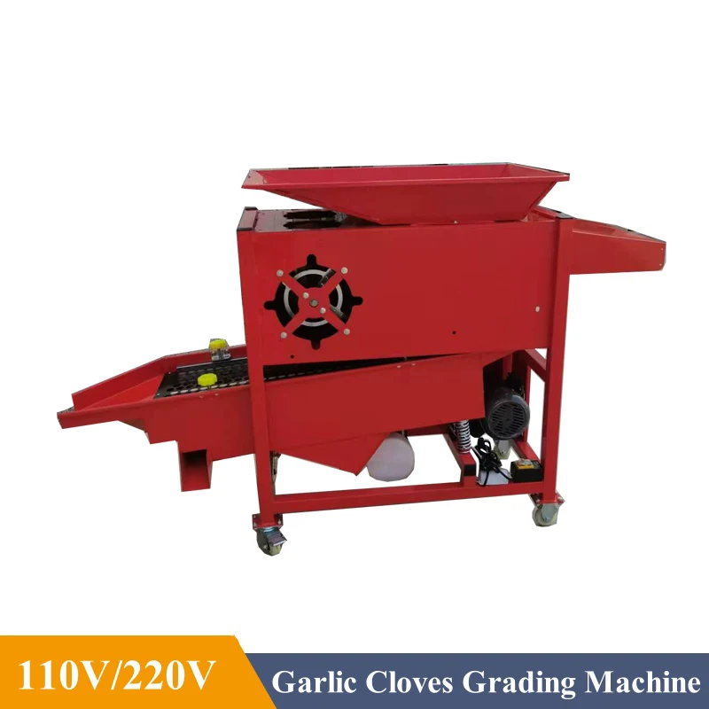 110V/220V Factory direct sale Farm Grading Planting Equipment Dry splitting Garlic Separating and Screening Machine