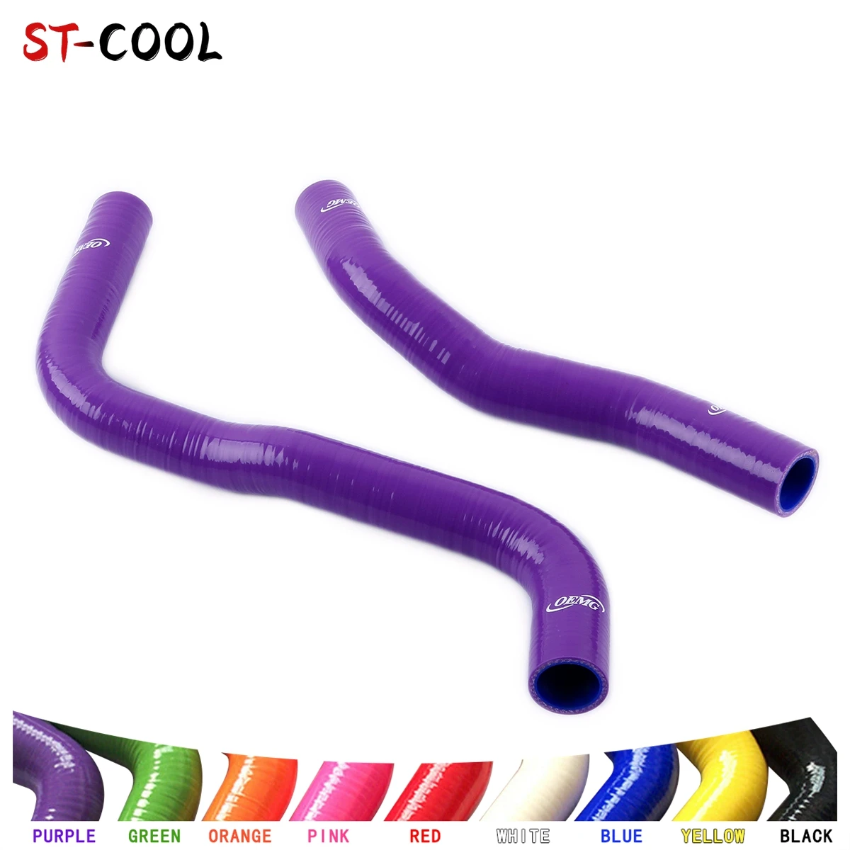 For Mitsubishi Galant VR4 2.0 2.4 1992-2003 1993 1994 1995 1996 1997 1998 1999 00 01 02 Radiator Coolant Silicone Hoses Kit 2Pcs