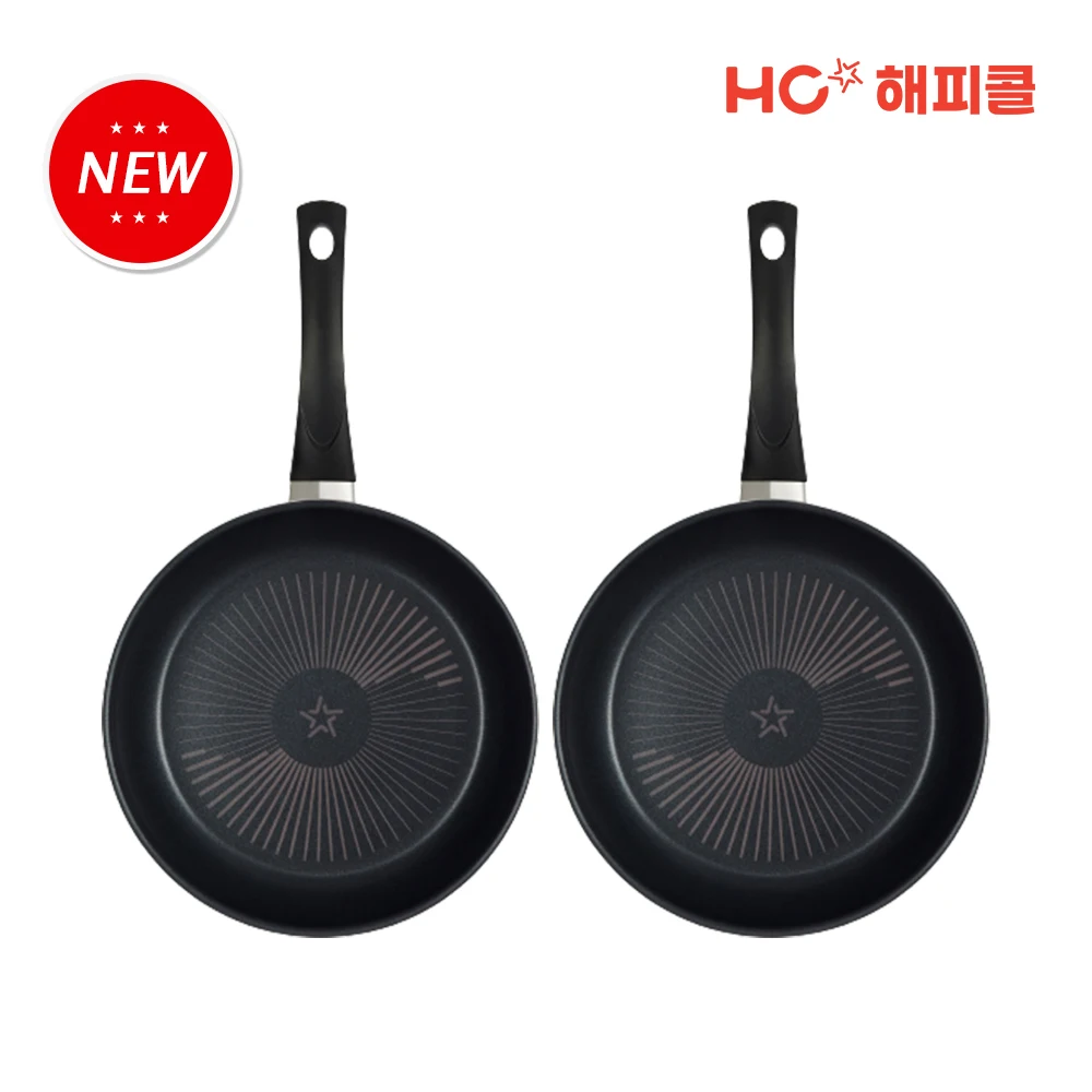 HC Happy Call NEW Comfort Diamond frying pan 2 kinds set (28 fans + 28 fans)