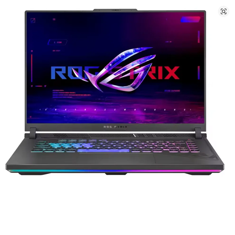 كمبيوتر محمول جديد للألعاب ROG Strix G16، شاشة 16 بوصة 16:10 FHD 165 هرتز، RTX 4060، Intel Core i7