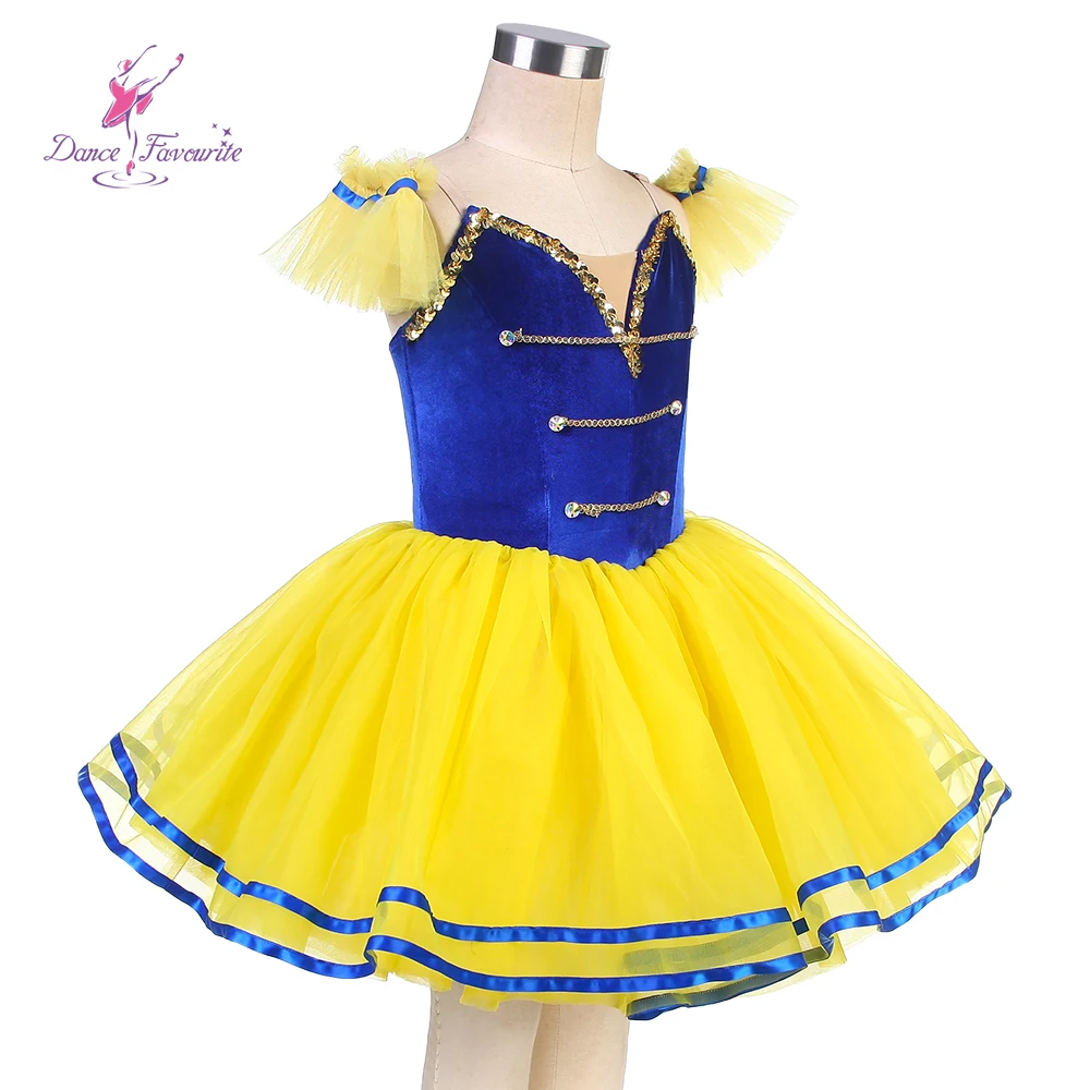 เต้นรําที่ชื่นชอบบัลเล่ต์ Tutus 24026 Royal Blue Tutus สําหรับ Stage & Performance Ballet Dance