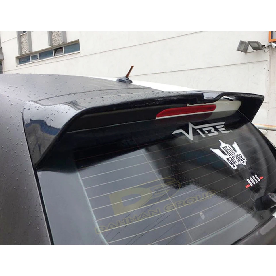 V.w polo mk5 e mk5.5 2009 - 2017 oettinger estilo asa spoiler traseiro extensão pintado ou superfície crua plástico abs de alta qualidade