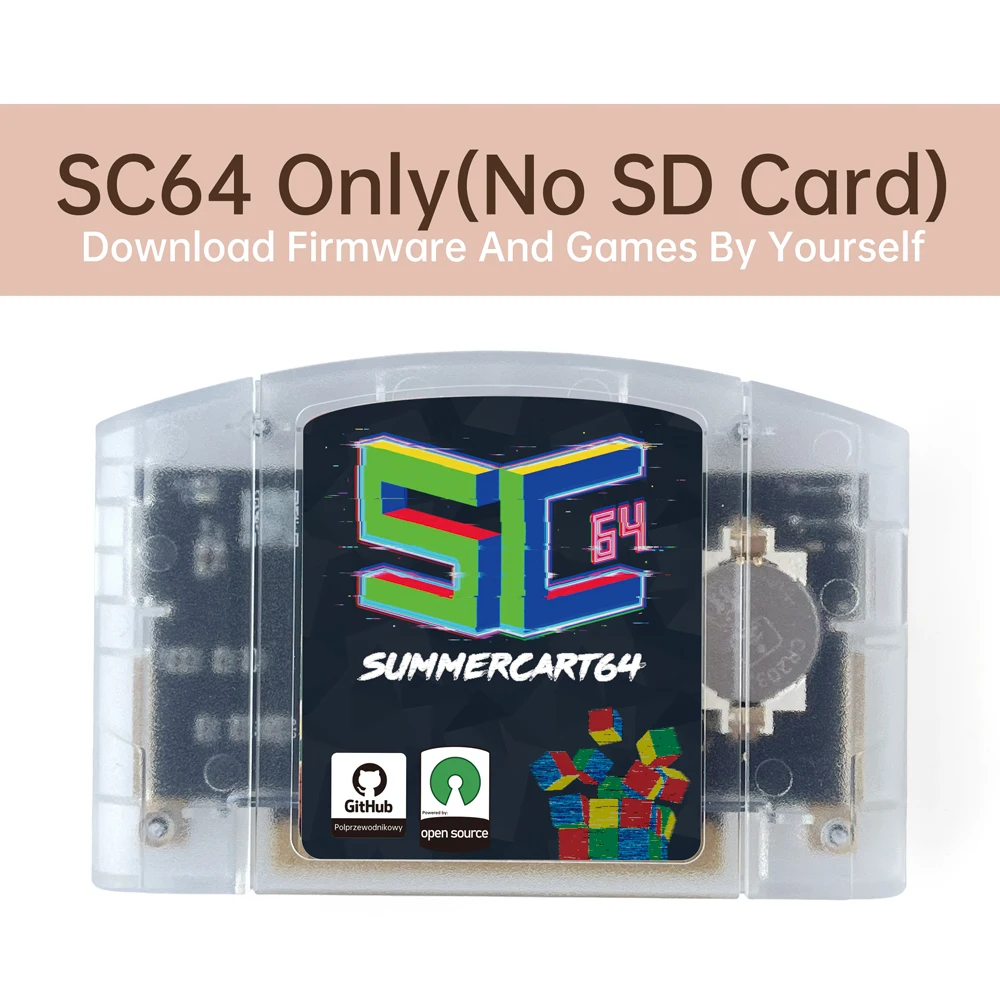 PALYPAK SC64 Card For SummerCart64 Open Source N64 Console