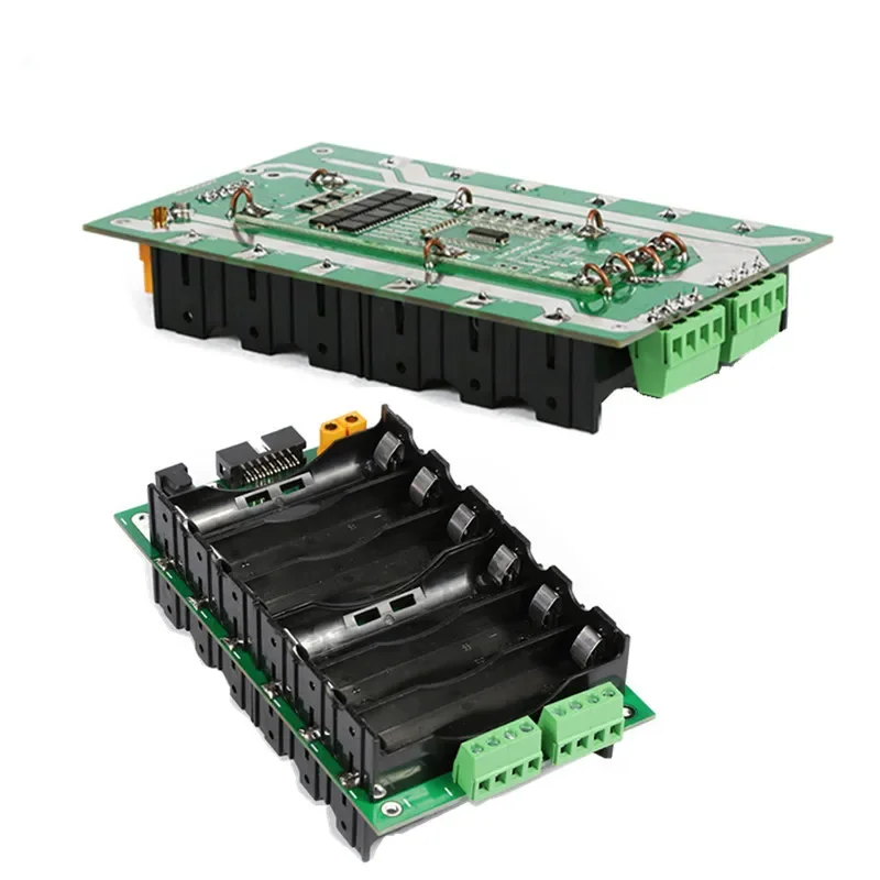 Obudowa na baterie 18650, pakiet baterii 24V, obwody balansujące Li-ion, BMS 6S, płytka PCB DIY, obudowa baterii litowej do ebike'a, samochodu elektrycznego. — zdjęcie 2