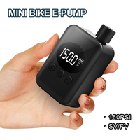 150 PSI Portable MINI Bike Electric Air Pump Fast Rechargeable Pocket Compressor Tire Inflator For Real-time Pressure Display ﻿