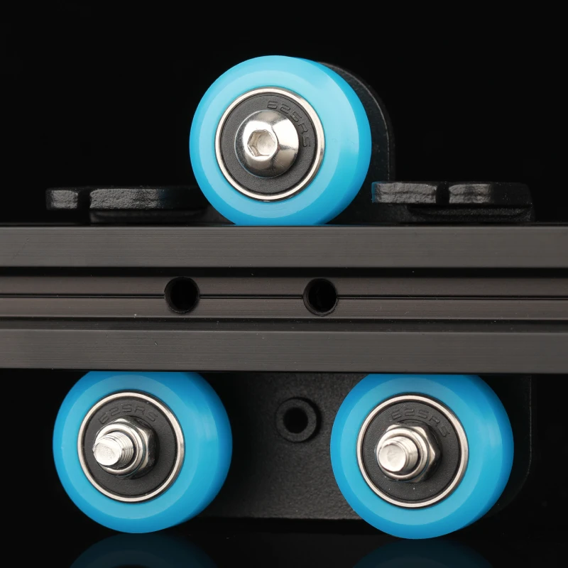 Mellow PT-Wheel V-Slot Guide Wheel 625zz Bearings For Creality CR10 Ender 3 High Loads Smooth Surface Self-Lubricating Low Wear