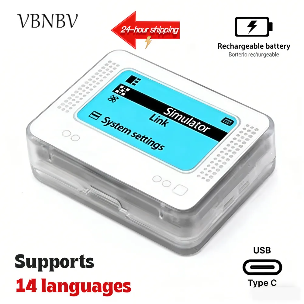 

VBNBV Универсальный заряжаемый интеллектуальный симулятор NFC-эмулятор для Amiibo, программатор для Switch2/Switch WiiU 3DS, игровые аксессуары