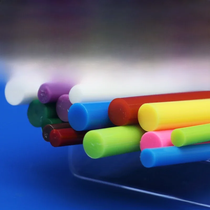 Colorful Hot Melt Glue High Performance EVA Stick DIY Artworks Decorations Toys bonding colored drawing or stereoscopic drawings