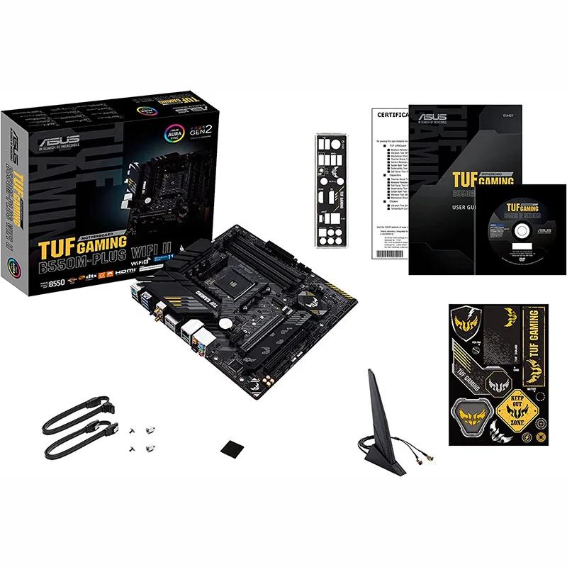 ASUS TUF GAMING B550M PLUS WIFI II New AMD B550 microATX motherboard Socket AM4