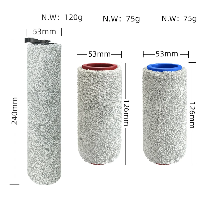 Aspirador de pó inteligente destacável para Xiaomi Roborock, sem fio, molhado e seco, escova principal, substituição, peças sobressalentes, DYAD U10, WD1S1A