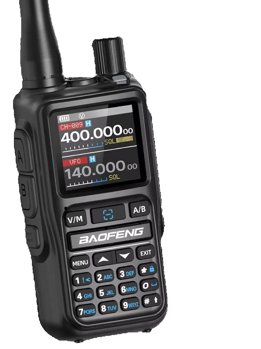 BAOFENG UV-5R Mini Walkie-Talkie Multi-Band Bluetooth APP-Programmierung Drahtlose Frequenzkopie 999CH AM FM Tragbares Zweiwege-Funkgerät