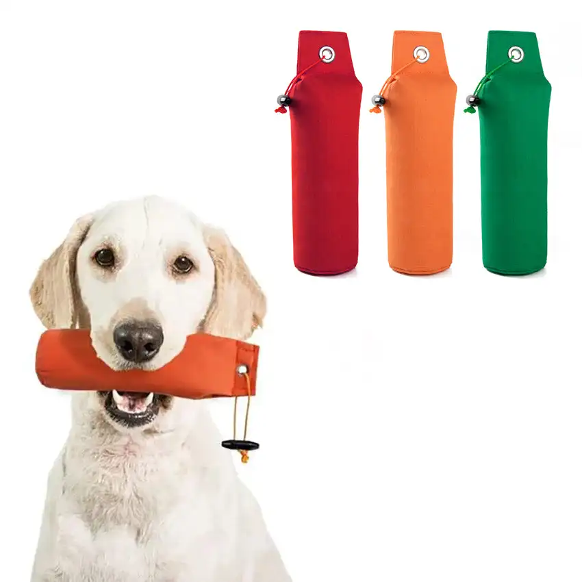 Waterproof Dog Training Sandbag Puppy Canvas Training Dummy Dog Bite Tug Toy