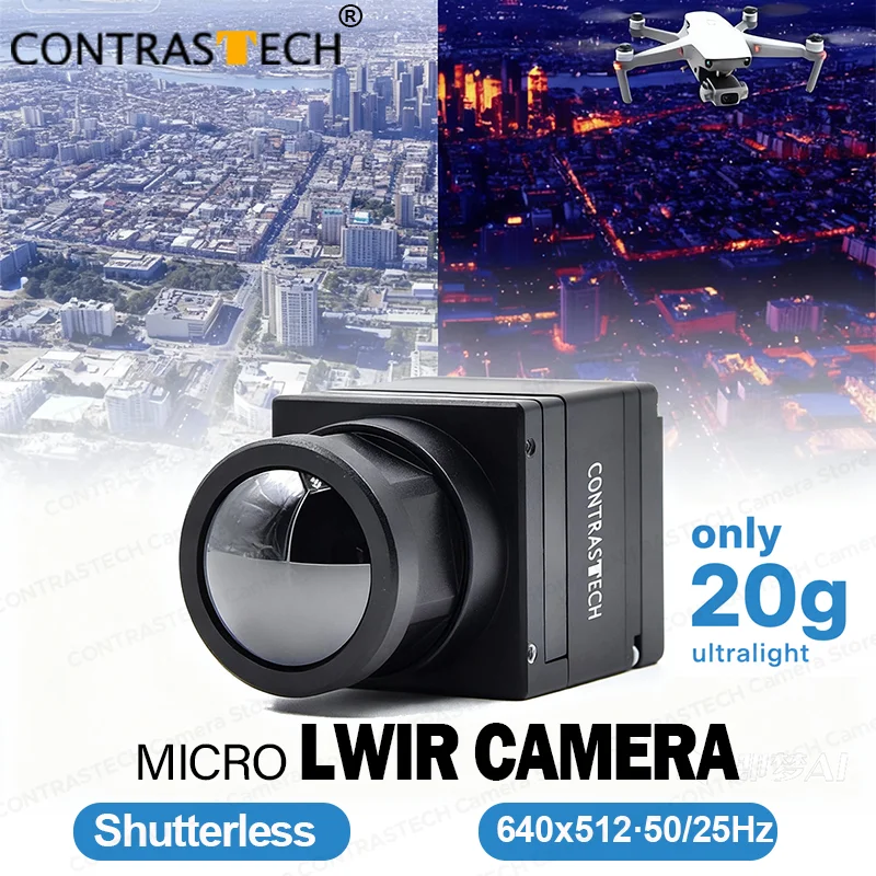 640x512 LWIR Kapanmasız Radiom - Thermal Imager Drone Gimbal incelemesi ve fiyatı