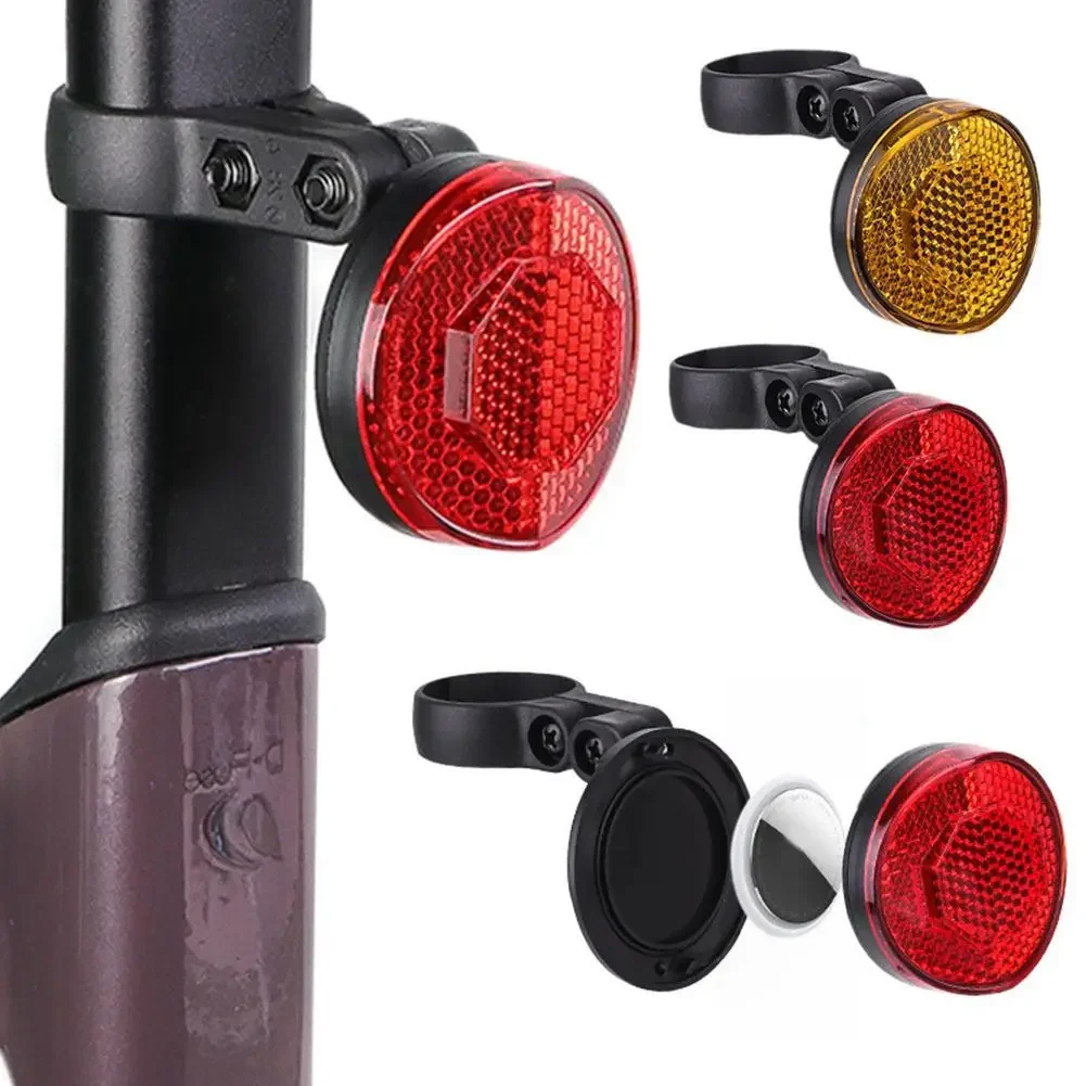AliExpress GRWIBEOU for airtag Holder Bike Reflective Rear Light Anti-theft Safety Warning Lamp Tail Light Mount Stand