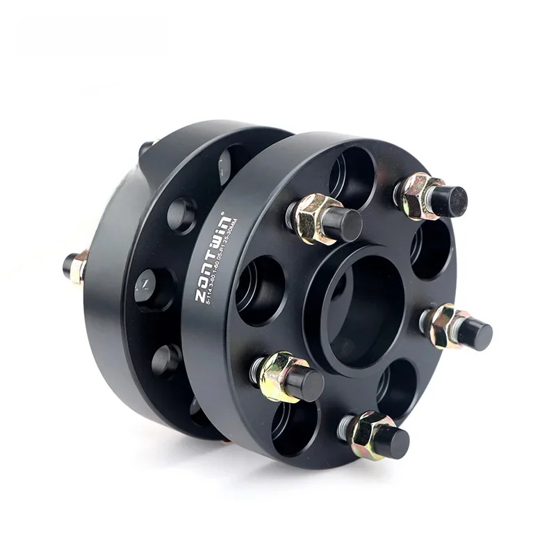 2 Pièces Entretoises de roue personnalisables 15-50mm Adaptateurs de conversion pour PCD 5x112 vers 5x100 5x108 5x110 5x120 5x127 5x130 5x139.7