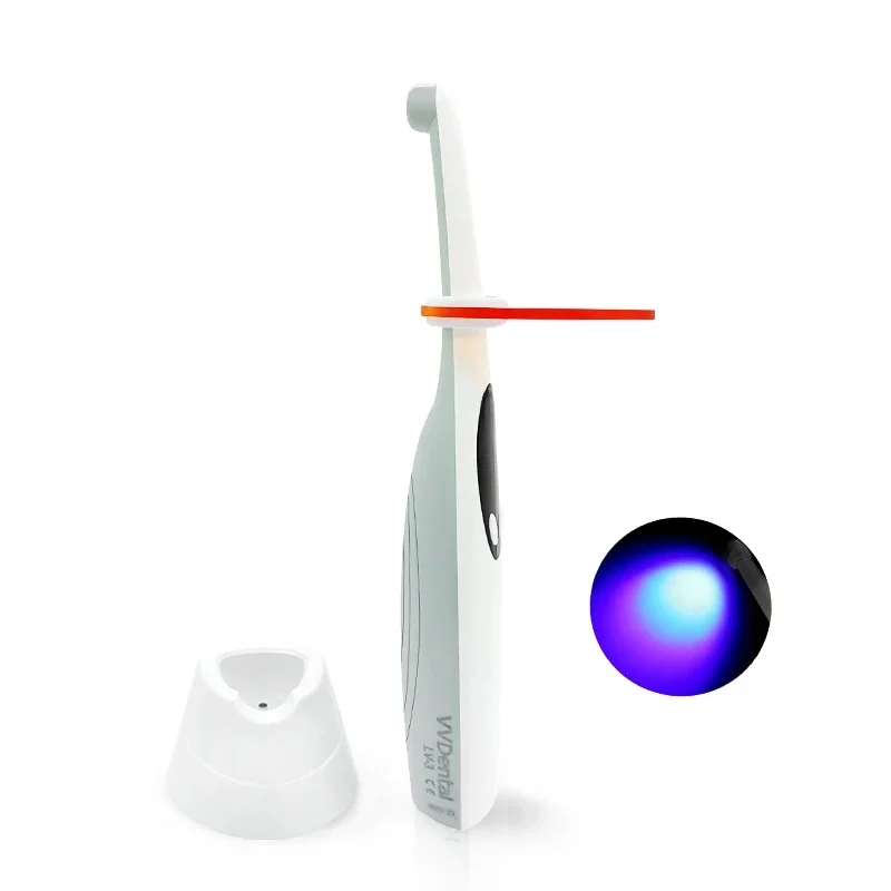 VVDental – lampe à polymérisation en résine LED, 2200mW/c㎡, sans fil cure dent lampe uv dentaire