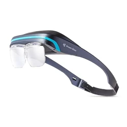 Dream Glass 4K HD AR inteligentne okulary składane i lekkie gry 3D okulary VR wirtualna rzeczywistość duży ekran wyświetlacz HD przełącznik PS