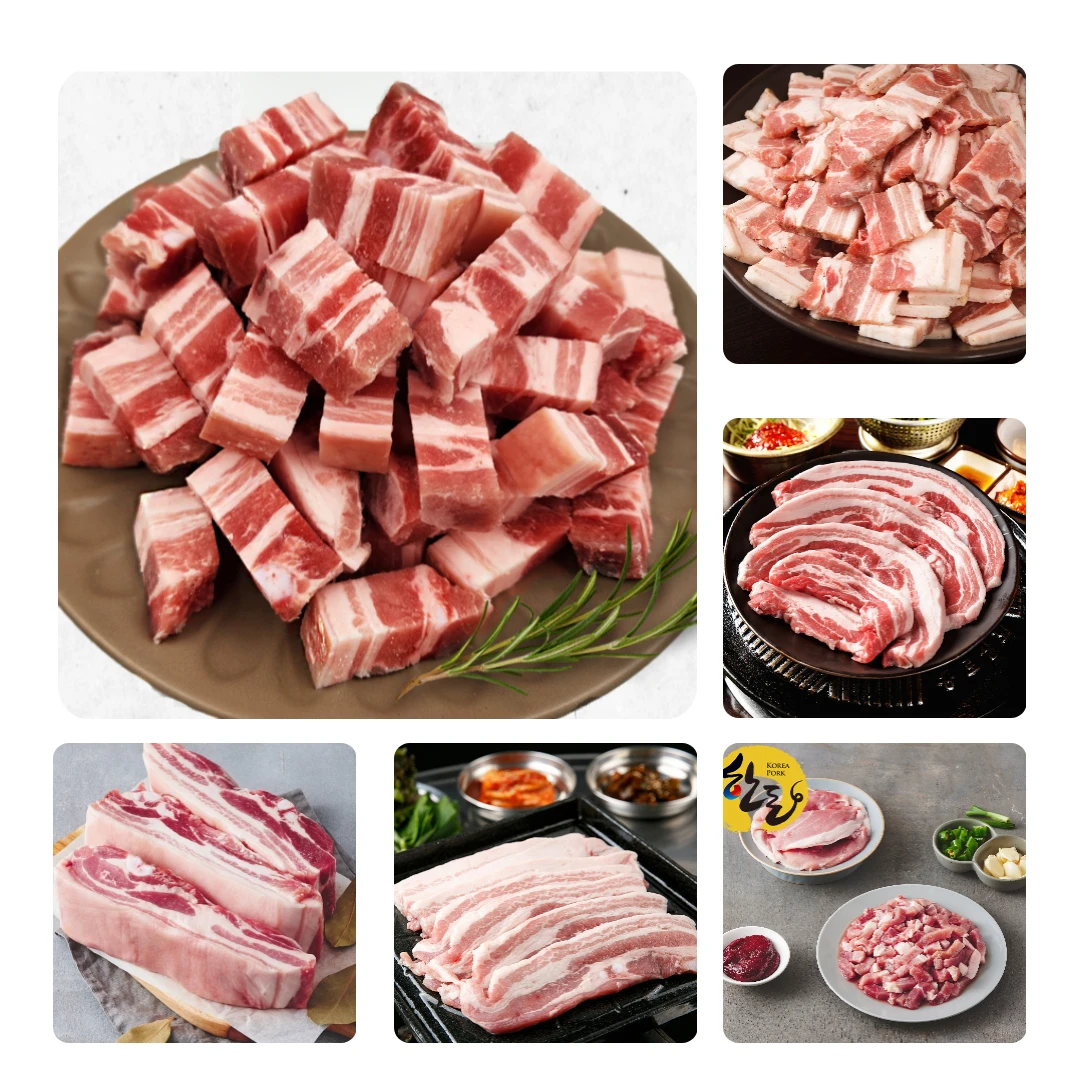 매혹적인  한입  벽돌삼겹살  1kg