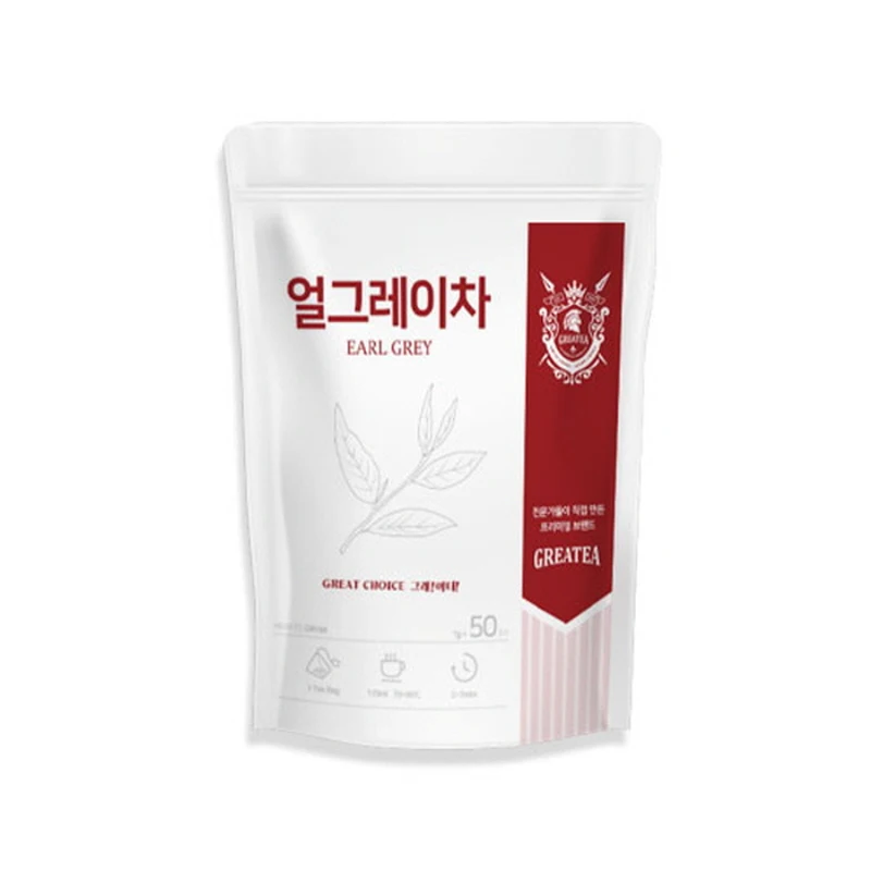 Greatea 그래이티 얼그레이 차 홍차 50티백