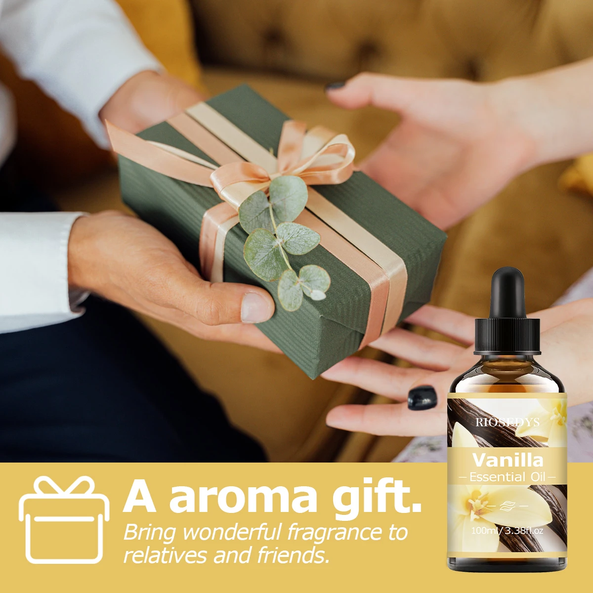 Vanille-Ätherisches Öl, warmes, süßes Duftöl für Diffusoren, DIY-Duftbasteleien und Aromatherapie, sanftes und cremiges Aroma – Detail 8