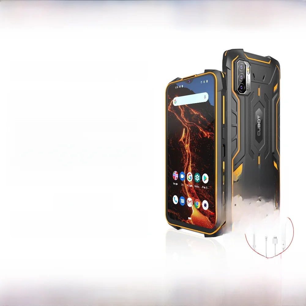 (Em estoque) Cubot KingKong 5 Pro Rugged Smartphone 2021 À Prova D 'Água IP68/IP69K Grande Bateria