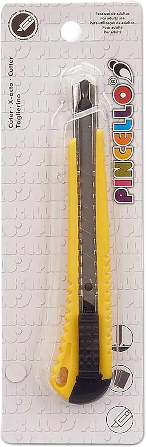 Professionele 5-delige Cutter Pack In Twee Kleuren | Metalen Cutter Set Voor Verpakking, Ambachten, Diy...