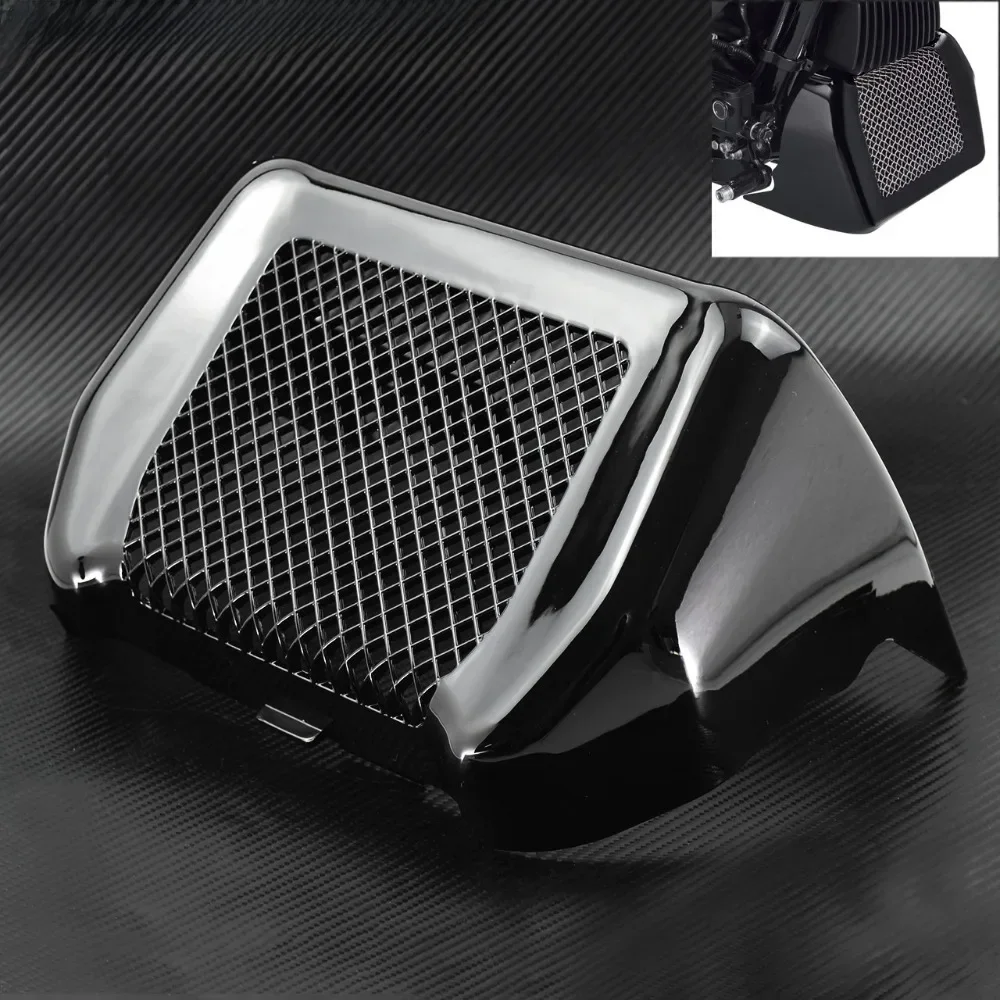 Zestaw osłony chłodnicy oleju motocyklowego z uchwytem do Harley Touring Road King Street Glide Freewheeler FLHXS FLTRX FLHR 2017-2025 — zdjęcie 2